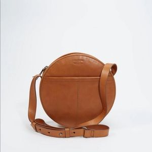 NWT Leather Abercrombie & Fitch Circle Purse